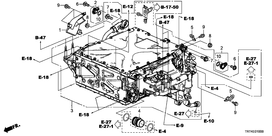 Honda 3F672-5WM-A00 Bracket, EGR Drv Harn