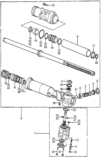 Honda 53609-692-672 Valve Unit, Control