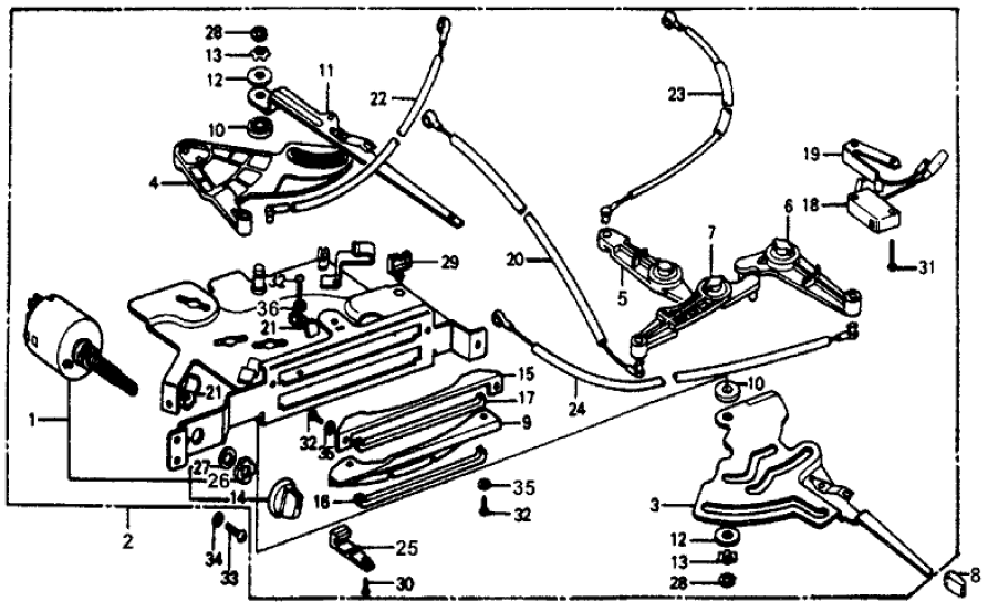 Honda 35650-671-003 Switch, Heater Fan (Toyo)