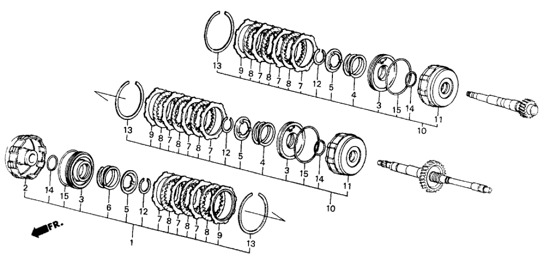 Honda 22510-PF0-000 Guide, Low Clutch