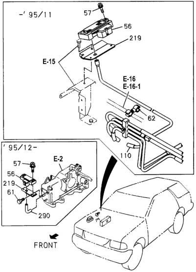 Honda 8-97022-300-0 Bracket, Map Sensor