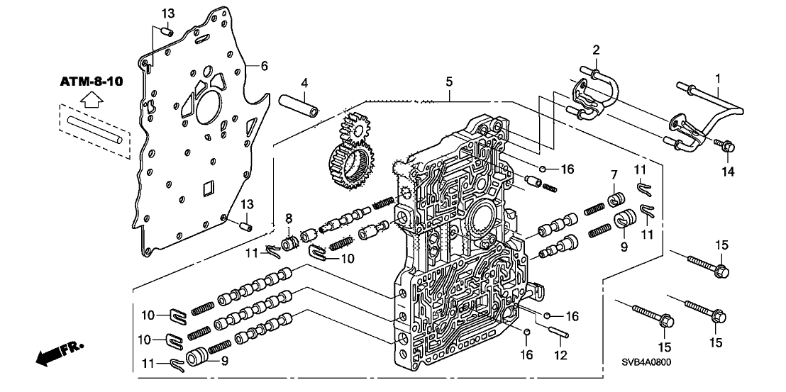 Honda 27112-RPC-000 Plate, Main Separating