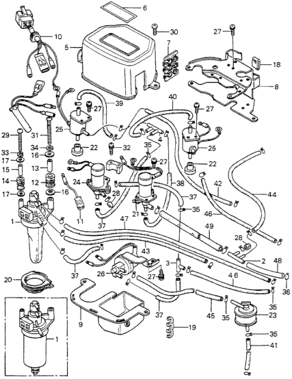 Honda 36031-689-791 Cover (Lower)