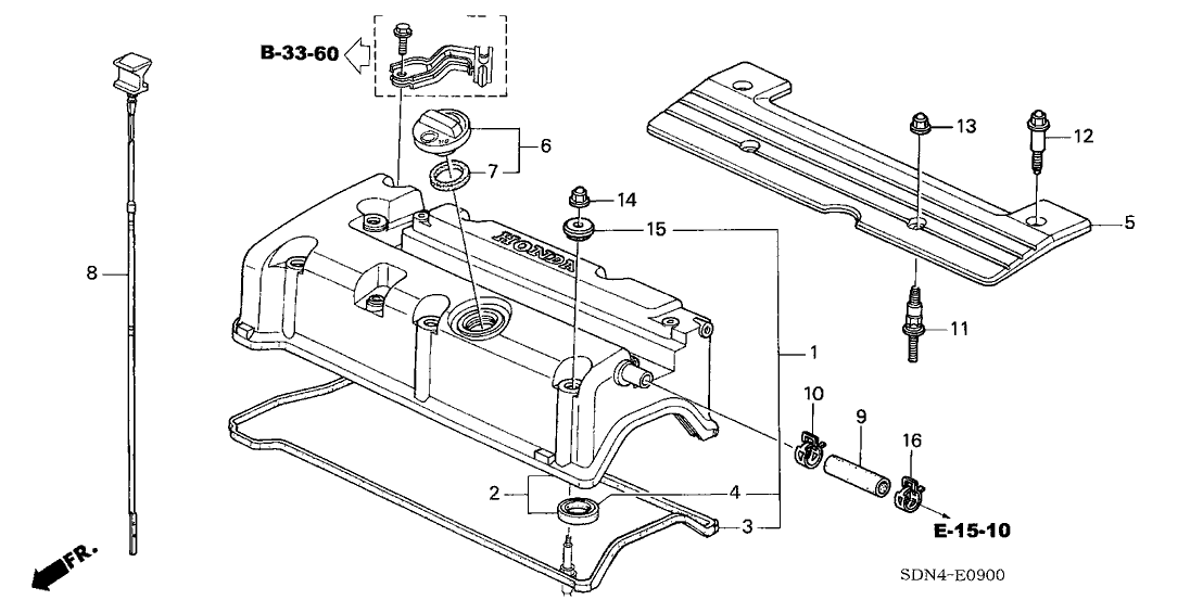 broken valve cover nut or bolt Drive Accord Honda Forums
