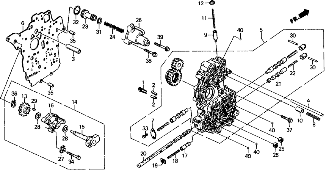 Honda 27112-PS5-030 Plate, Main Separating