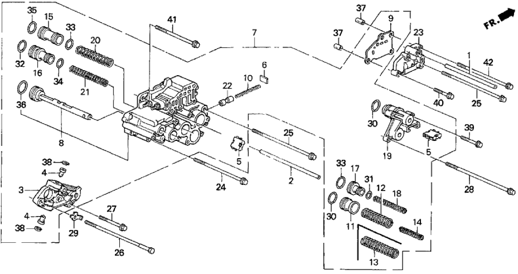 Honda 27561-P24-J00 Piston, Low Accumulator