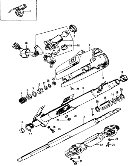 Honda 53319-568-610 Spring, Collar