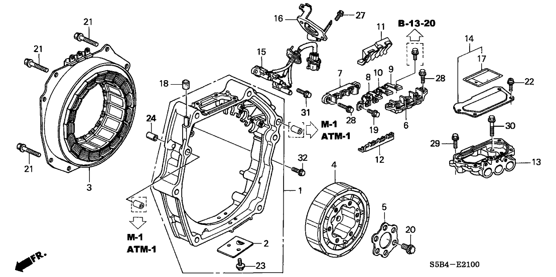 Honda 90062-PZA-000 Bolt-Washer, Torx (6X16)