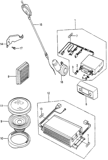 Honda 39105-688-831 Knob, Feeder Control