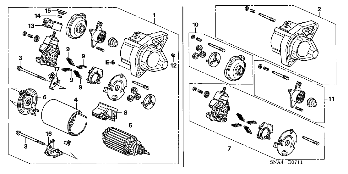 Honda 31293-RNA-A51 Stay, Engine Harness