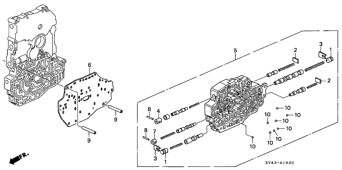 Honda 27712-P0Z-030 Plate, Secondary Separating