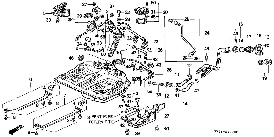 Honda 74660-SV4-010 Cap Assy., Floor Maintenance Hole