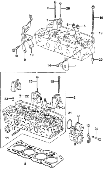 Honda 11921-657-310 Bracket, Torque Rod