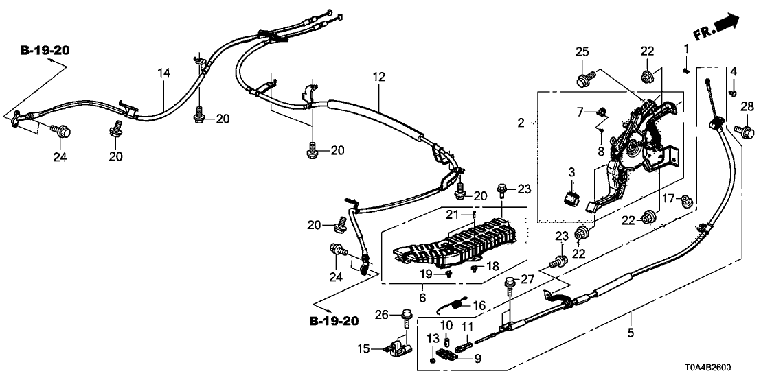 Honda 47365-S6A-N00 Pin, Equalizer