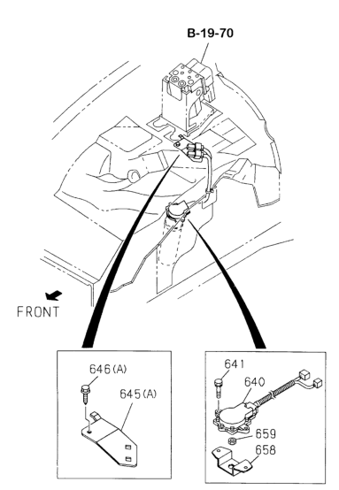 Honda 8-97216-512-3 Bracket, Connector (A)