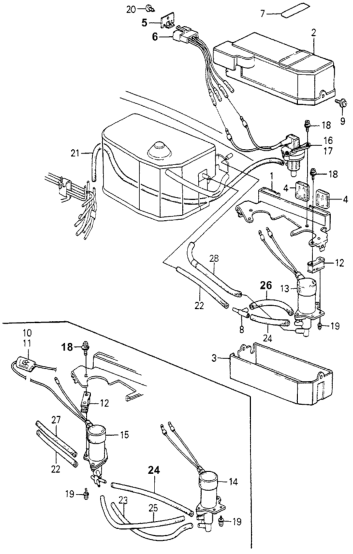 Honda 18808-PB2-681 Wire Assy.