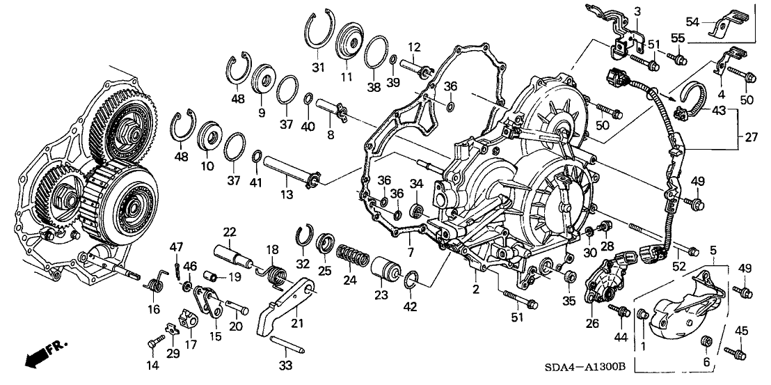 Honda 21519-RAY-000 Stay, Harness Holder