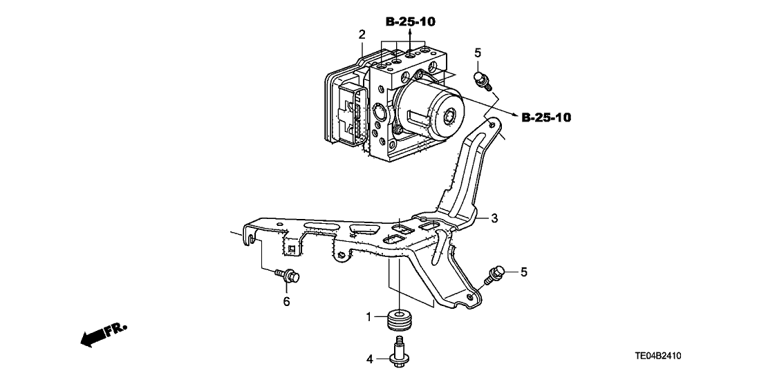Honda 57110-TE1-416 Modulator Assembly, Vsa (Coo) (Rewritable)