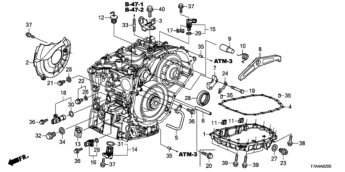 Honda 21220-63C-000 PLATE COMP, BAFFLE