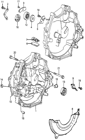 Honda 21105-PC8-000 Plate, Breather