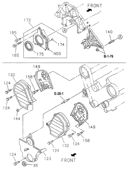 Honda 8-97103-336-0 Dowel, Retainer