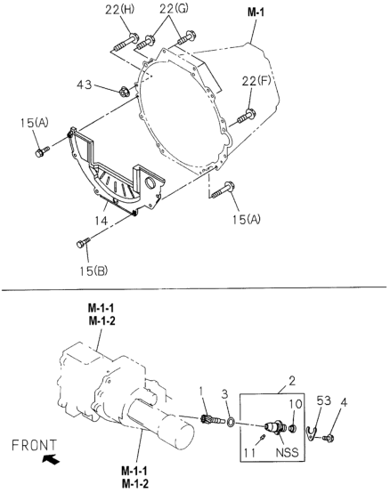 0-28080-640-0 Honda Bolt (6X40)