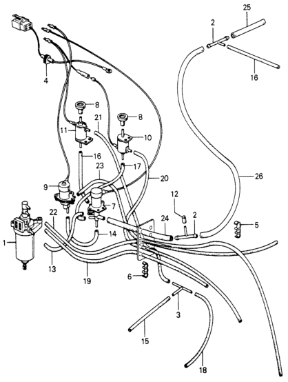 Honda 36160-PA0-661 Valve Assy., Ignition Solenoid