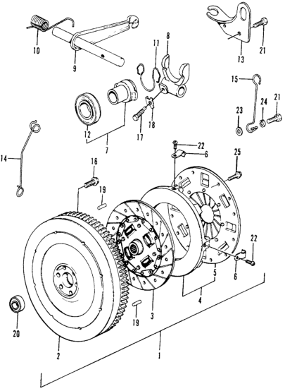 Honda 22410-634-010 Cover, Clutch