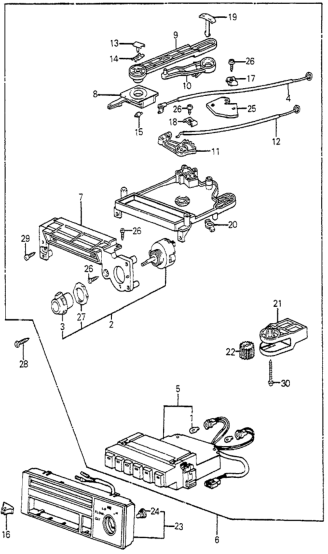 Honda 39273-SA5-672 Cable, Water Valve