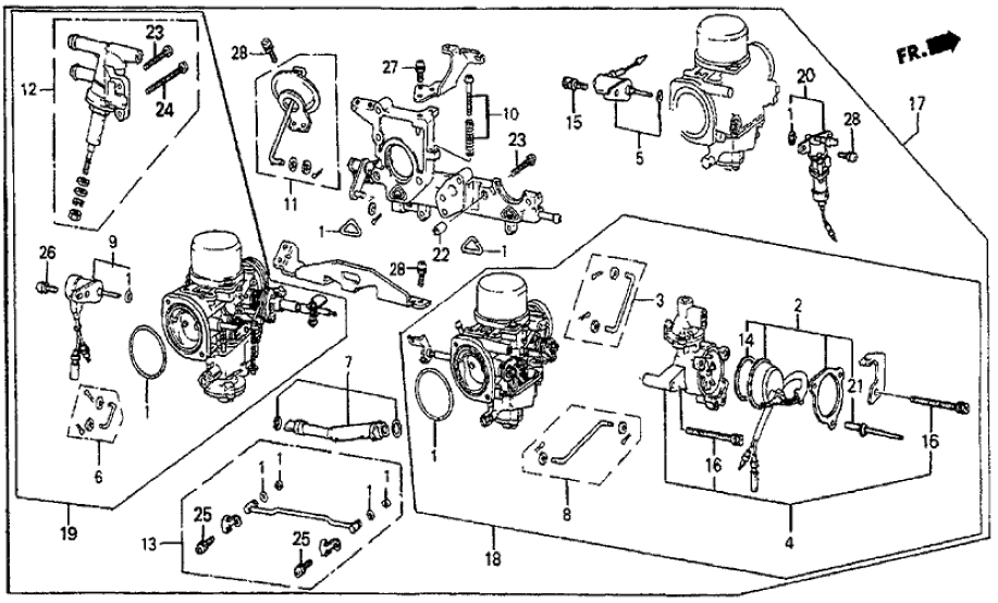 Honda 16020-PC6-671 Case Set, Bimetal