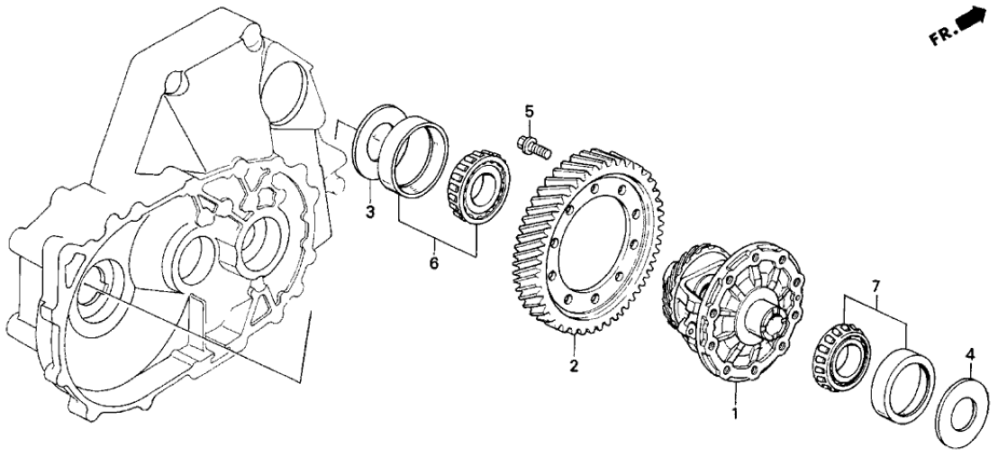 Honda 41233-P16-B00 Gear, Final Driven