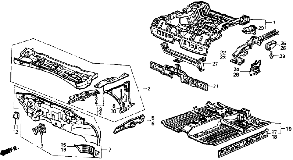 Honda 70274-SB2-000 Hook, R. RR. Tie Down