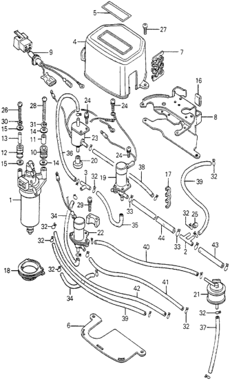 Honda 16300-689-781 Valve, Control