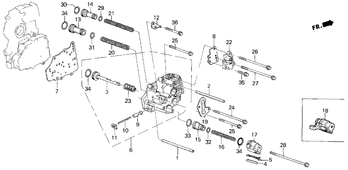 Honda 27577-PH0-010 Spring, Top Accumulator