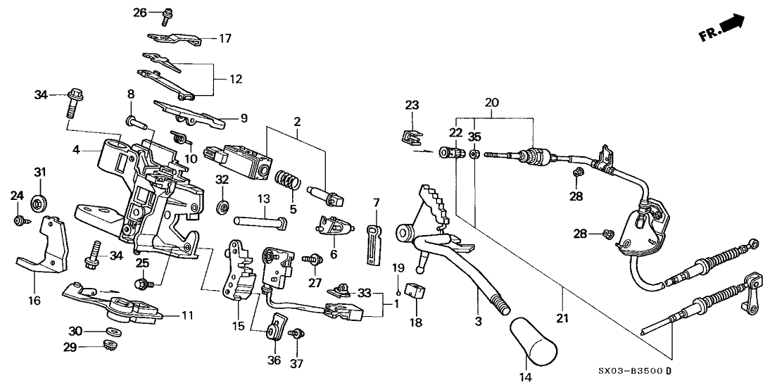 Honda 54021-SX0-981 Spring, Compression