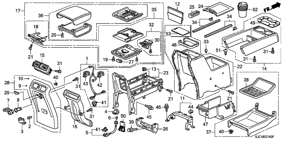 Honda 83404-SJC-A01 Nut, Pal (M5)