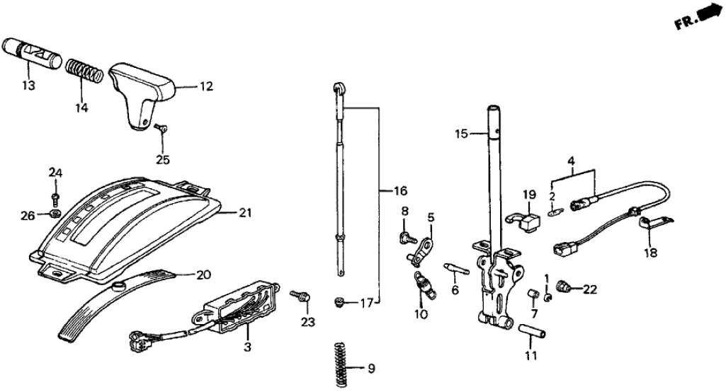 Honda 37700-SB2-772 Lamp Assy., Indicator (AT)