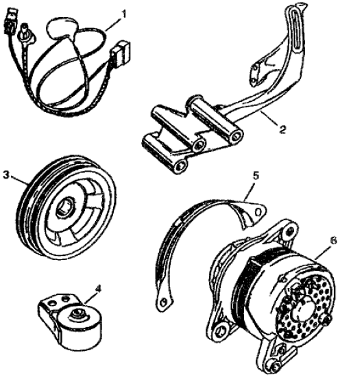 Honda 38763-657-811 Belt, Air Conditioner