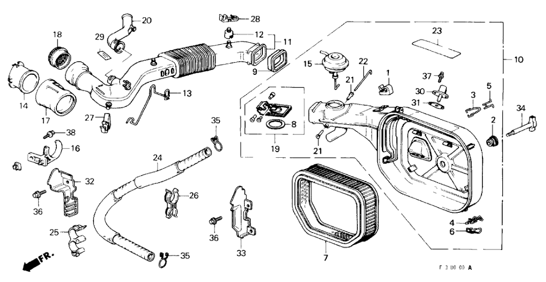 Honda 37881-PK1-S00 Gasket, Ta Sensor