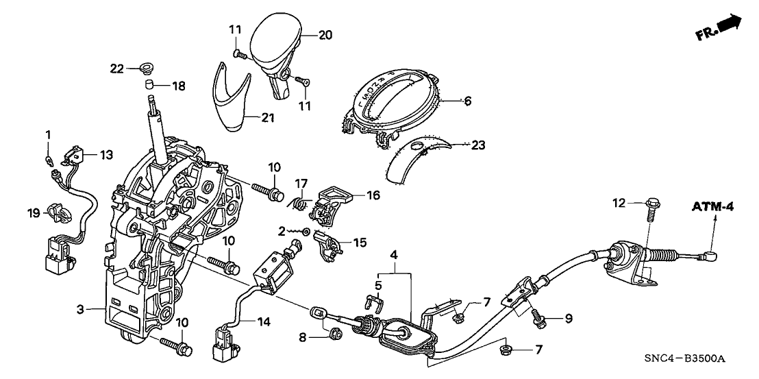 Honda 54316-SNA-A81 Stopper