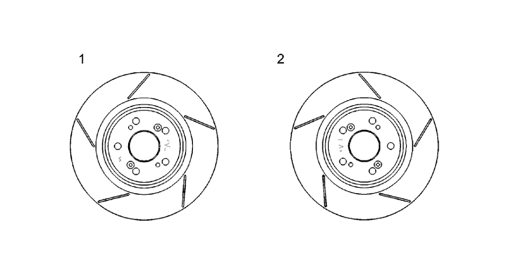 Honda 43252-XVJ-000 Disk, Rear Brake L (Mugen)