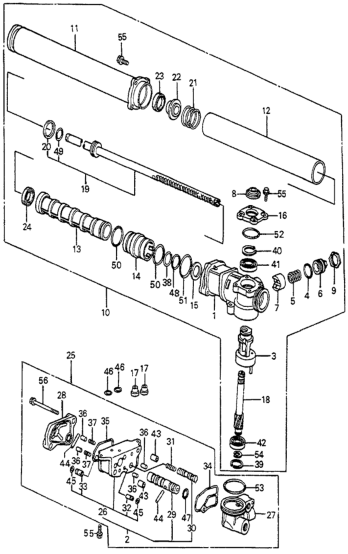 Honda 53641-SA5-621 Frame, Valve (LH)