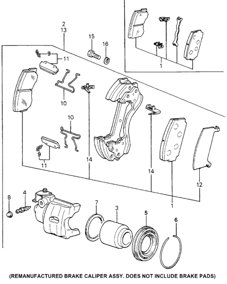 Honda 45226-671-670 Plug Set, Stopper