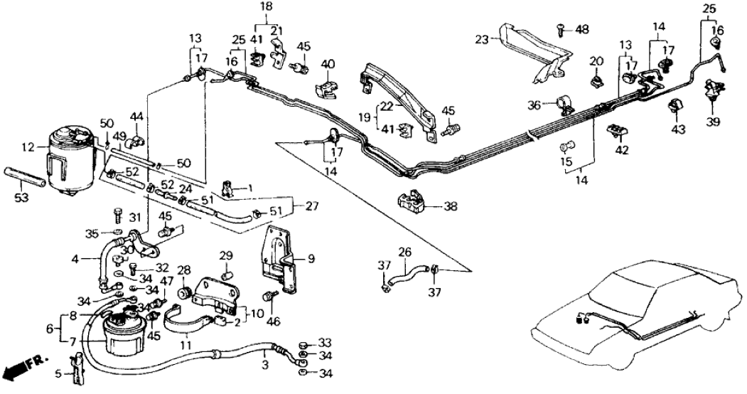 Honda 16237-PC1-000 Clamp, Hose