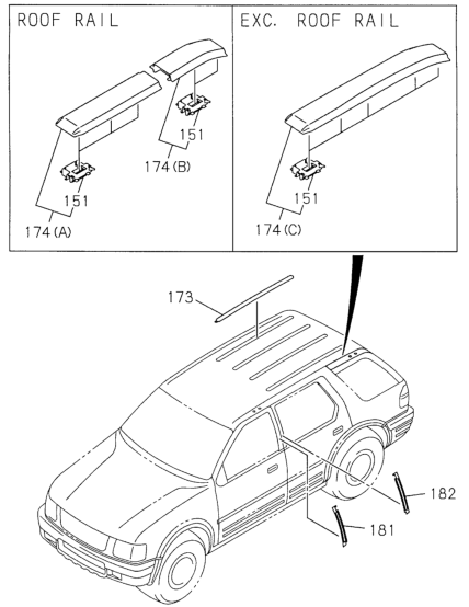 Honda 8-97218-978-0 Molding, R. Tape