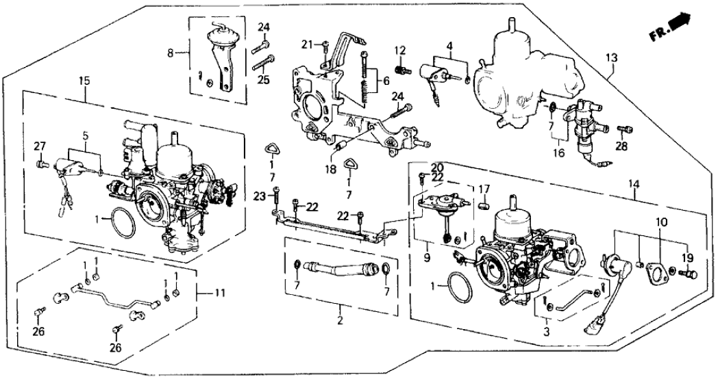 Honda 16081-PK1-A10 Bolt, Break Head