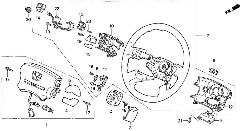 Honda 78517-SL4-N82 Plate, Cruise Switch Set