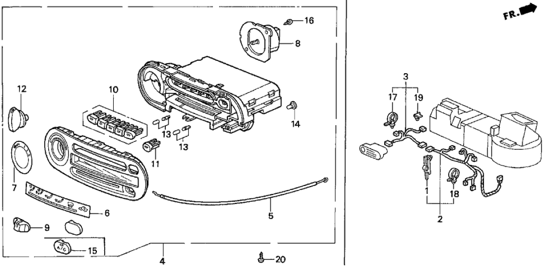 Honda 79601-SR2-003 Knob, Vent