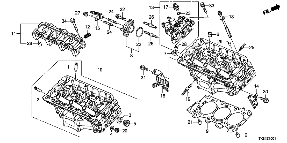 Honda 36535-RV0-A10 Stay, RR. Laf Connector