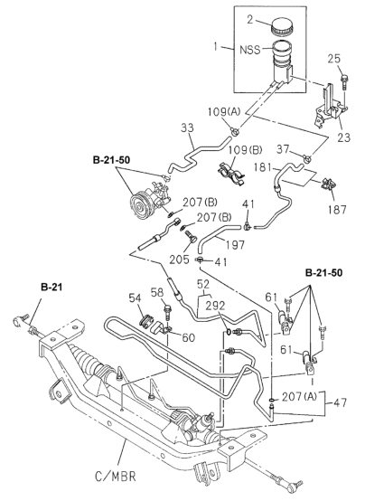 Honda 8-97177-580-0 Clip, Rubber Hose
